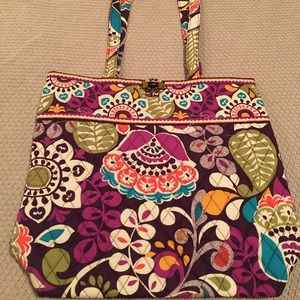 Medium Tote (Plum Crazy)